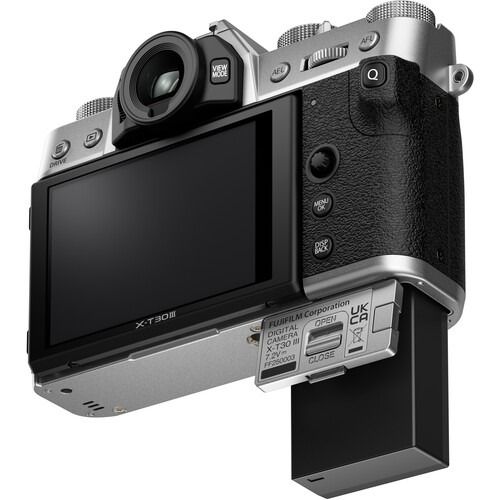 FUJIFILM X-T30 III Mirrorless Camera (Silver)