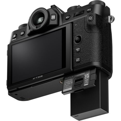 FUJIFILM X-T30 III Mirrorless Camera (Black)