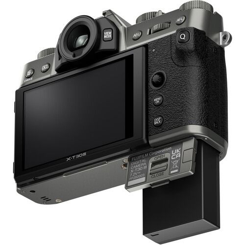 FUJIFILM X-T30 III Mirrorless Camera (Charcoal Silver)