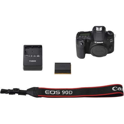 Canon EOS 90D DSLR Camera (Body Only) Retail Kit